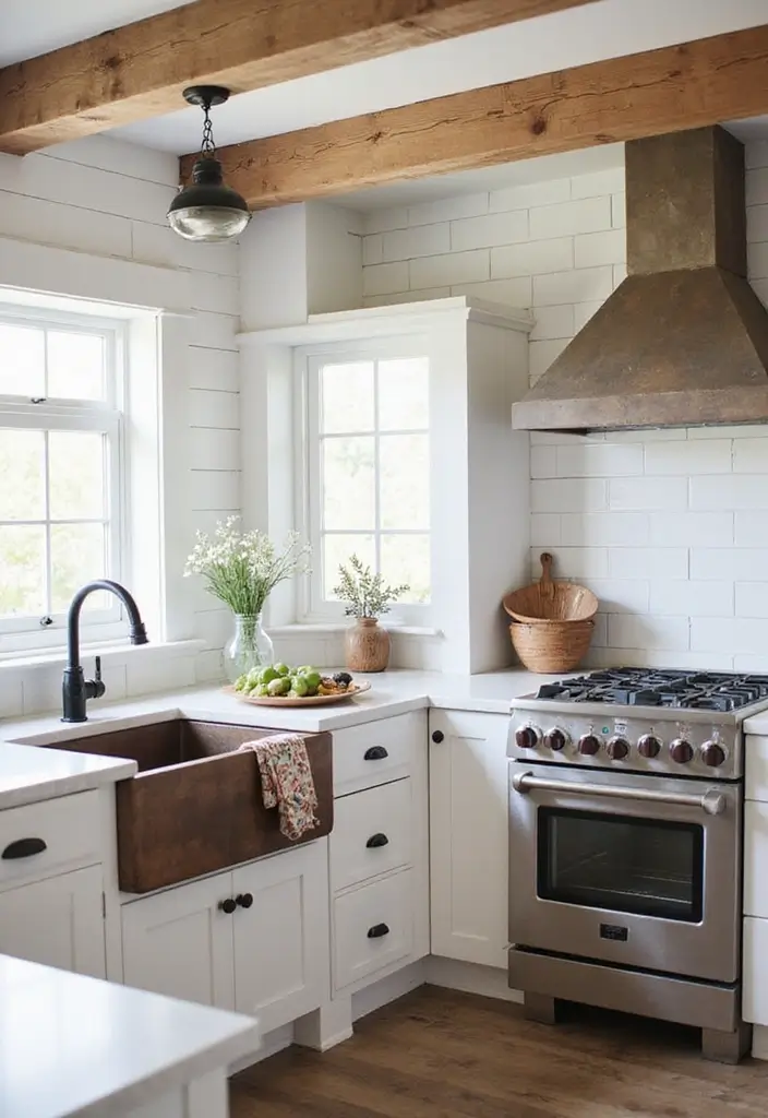 30+ Kitchen Remodel Ideas to Inspire Your Next Renovation - 23. Farmhouse Flair
