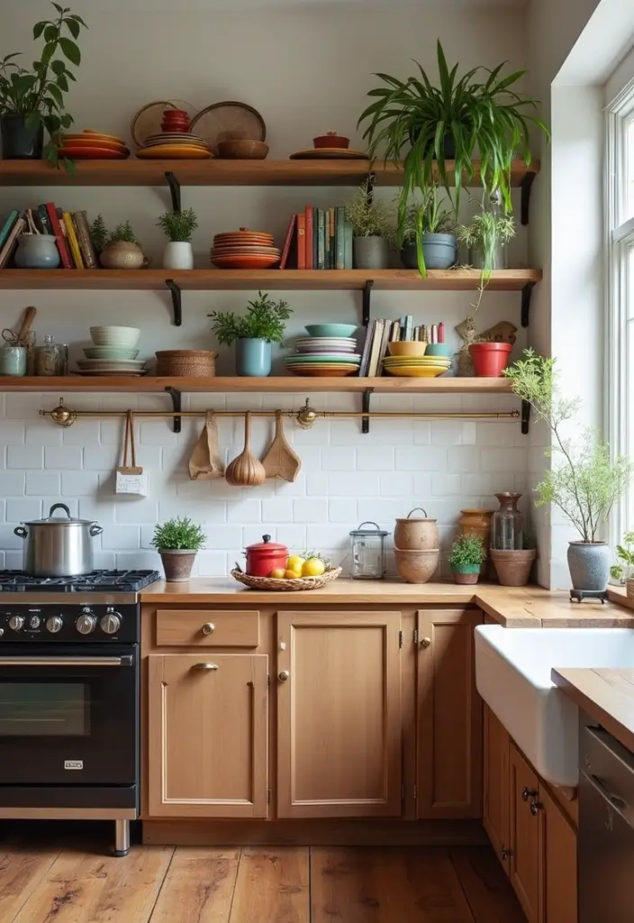30+ Kitchen Remodel Ideas to Inspire Your Next Renovation - 3. Open Shelving for a Spacious Feel
