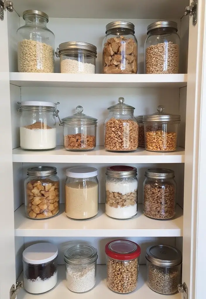 30 Small Apartment Ideas for Stylish & Functional Living - 23. Clever Pantry Organization