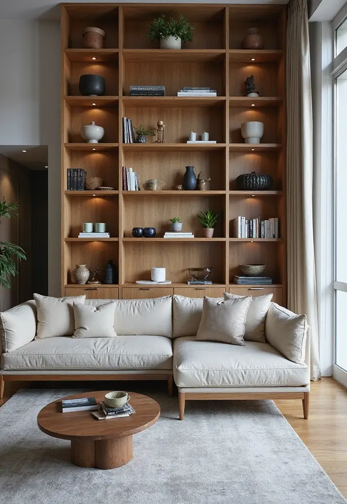 30 Small Apartment Ideas for Stylish & Functional Living - 4. Vertical Storage Solutions