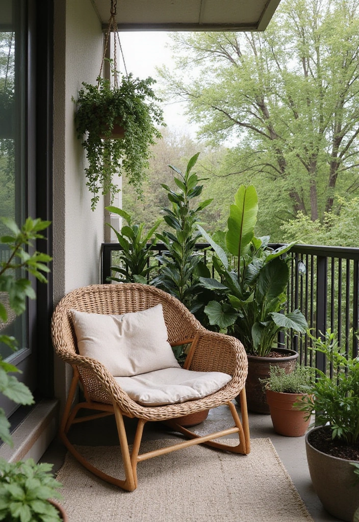 32+ Balcony Decor Ideas to Create Your Outdoor Oasis - 31. Creative Windbreaks