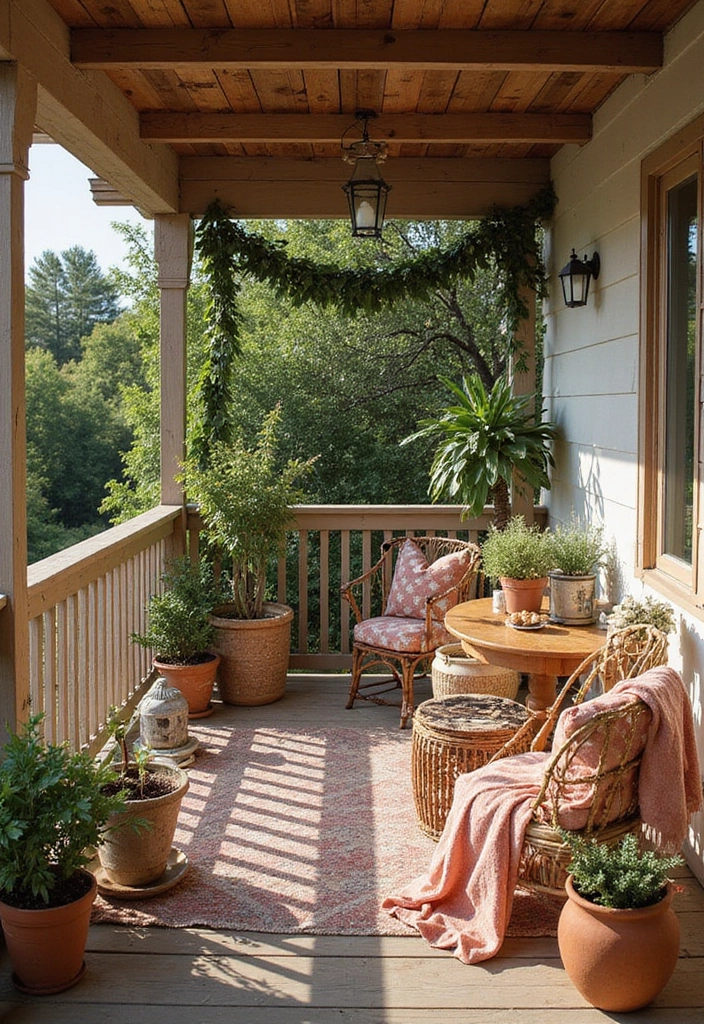 33+ Balcony Decoration Tips for Small and Large Spaces - 33. Themed Decor Ideas