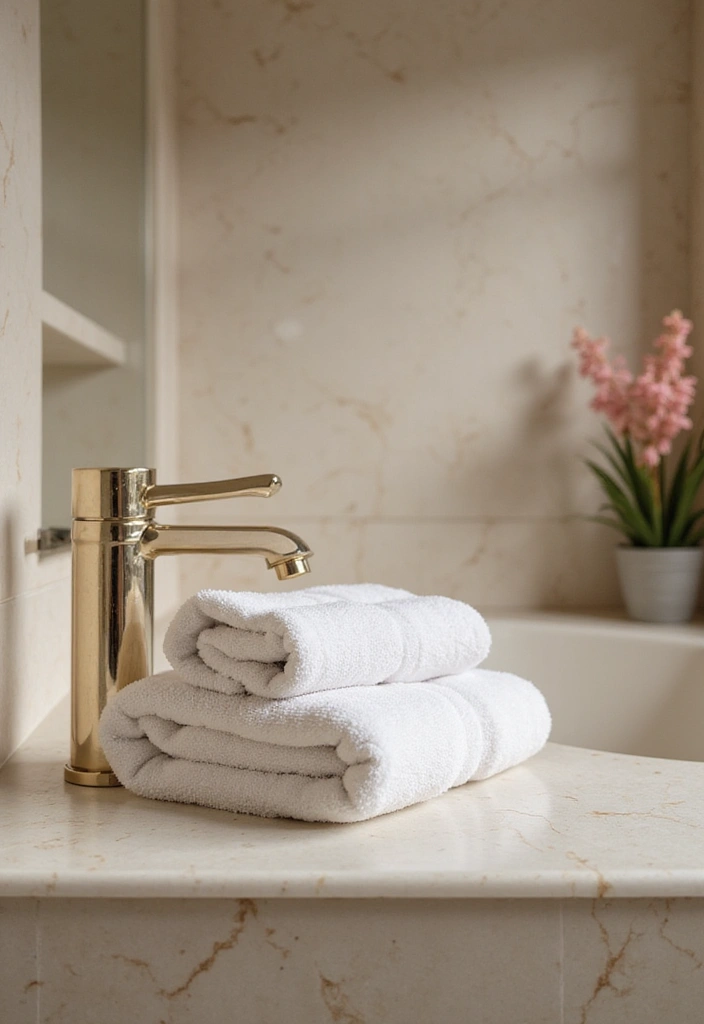 34+ Beautiful Bathroom Ideas for a Spa-Like Retreat - 31. Touch of Luxury
