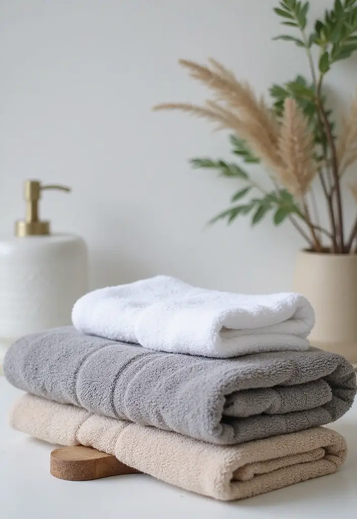 35+ Best Bathroom Towels for Comfort and Style - 22. Essential Bath Towels