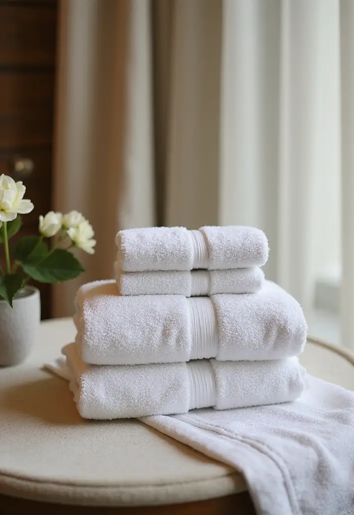 35+ Best Bathroom Towels for Comfort and Style - 27. Premium Hotel-Style Towels