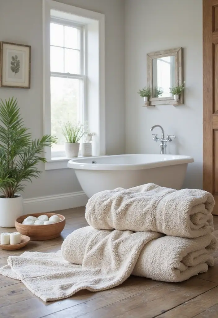 35+ Best Bathroom Towels for Comfort and Style - 33. Oversized Bath Towels