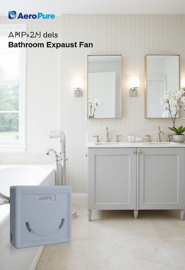 36+ Top Bathroom Exhaust Fans for a Fresh Space - 13. Aero Pure APB130S 130 CFM Bathroom Exhaust Fan