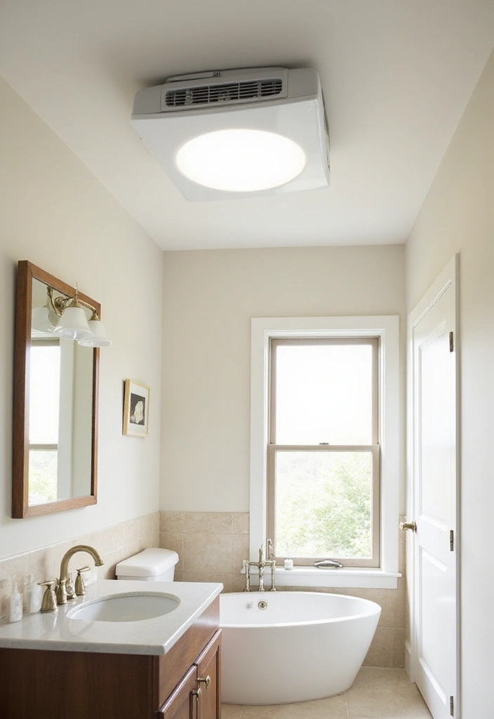 36+ Top Bathroom Exhaust Fans for a Fresh Space - 23. Broan 744 Ceiling Exhaust Fan with Light