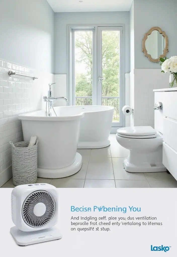 36+ Top Bathroom Exhaust Fans for a Fresh Space - 25. Lasko 20
