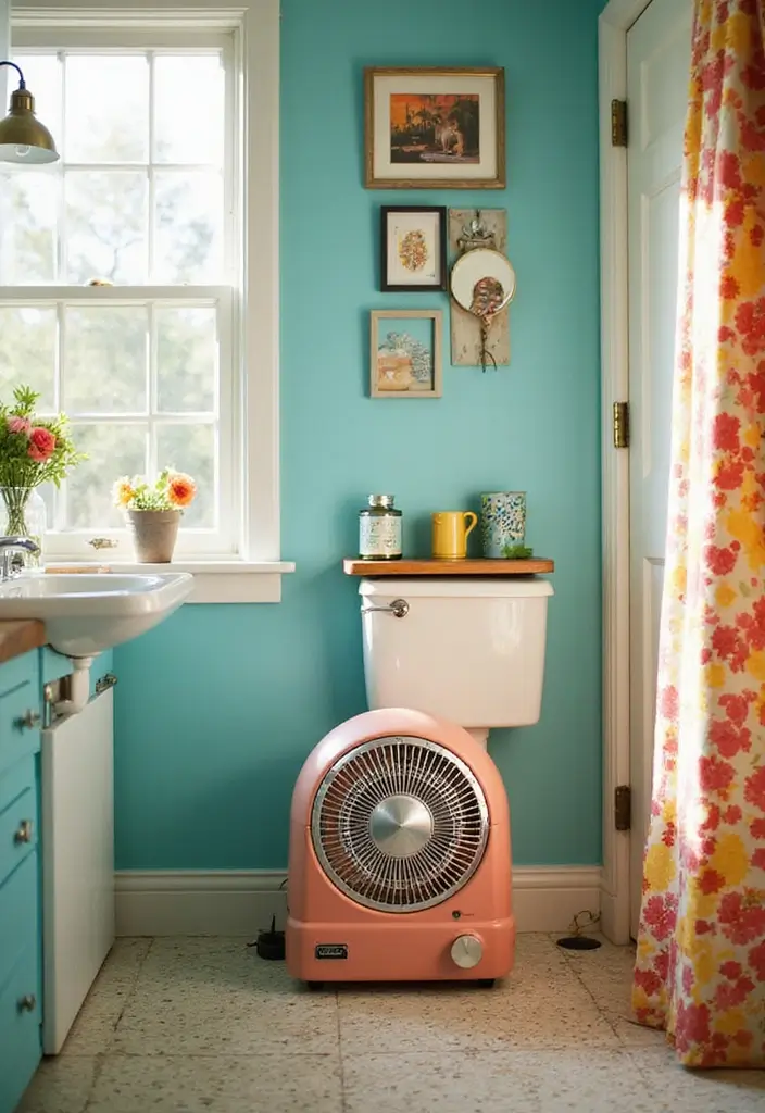 36+ Top Bathroom Exhaust Fans for a Fresh Space - 6. Vornado VFAN Jr. Vintage Air Circulator
