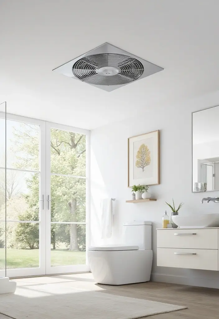36+ Top Bathroom Exhaust Fans for a Fresh Space - 7. Homewerks Worldwide 7140-04-CH Bathroom Exhaust Fan