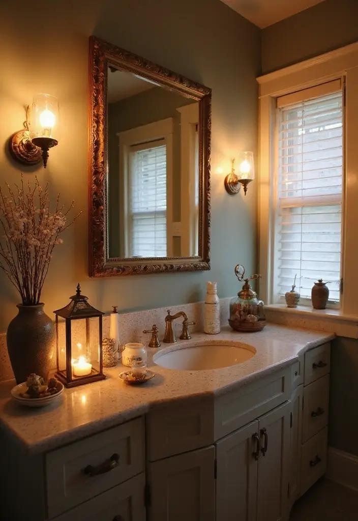 37+ Brilliant Bathroom Lighting Ideas to Brighten Your Day - 17. Bathroom Lanterns