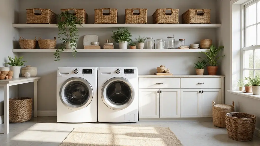 38+ Laundry Room Shelving Ideas for Smart Storage