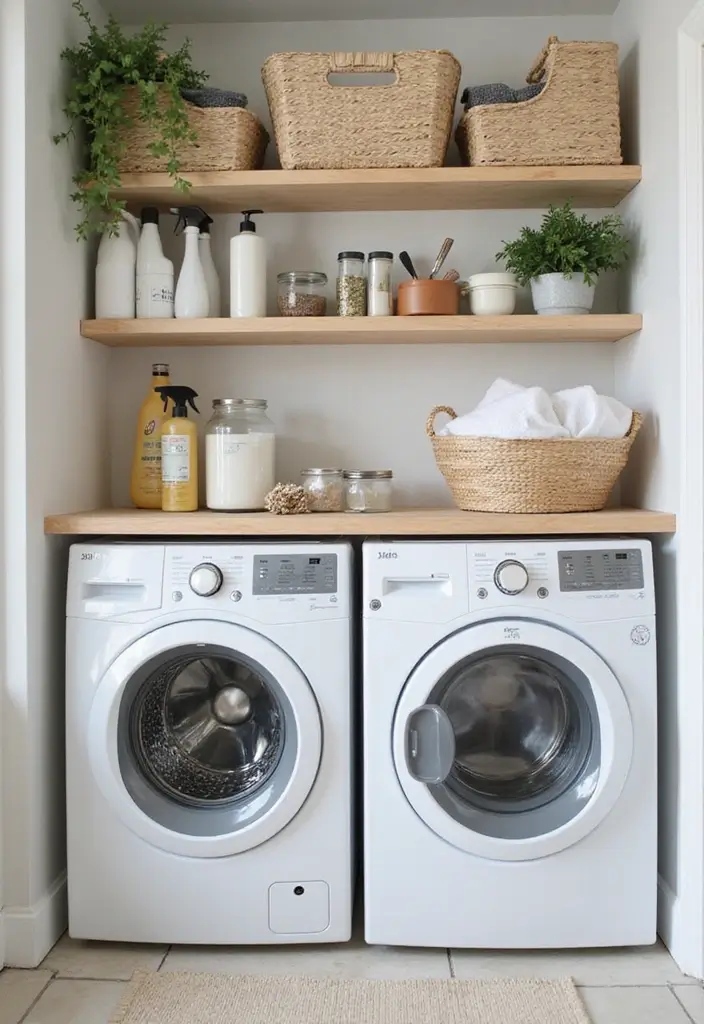 40+ Creative Laundry Room Decor Ideas You’ll Want to Try - 18. Eco-Friendly Cleaning Supplies