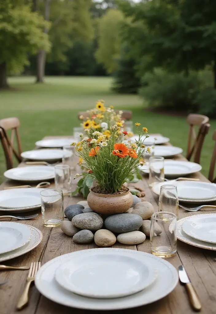 43+ Dining Room Table Decor Ideas for Every Occasion - 13. Nature-Inspired Centerpieces