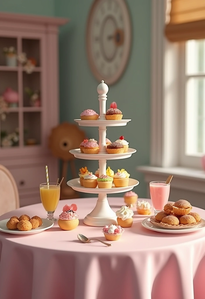 43+ Dining Room Table Decor Ideas for Every Occasion - 24. Sweet Treats as Decor