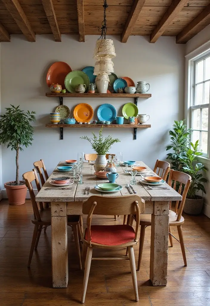 44+ Dining Room Table Ideas to Suit Any Style - 6. Upcycled Pallet Dining Table