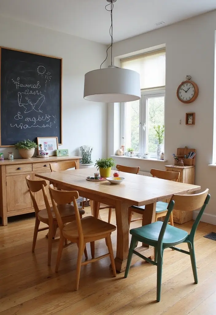 45+ Dining Room Design Ideas for a Welcoming Space - 21. Family-Friendly Spaces