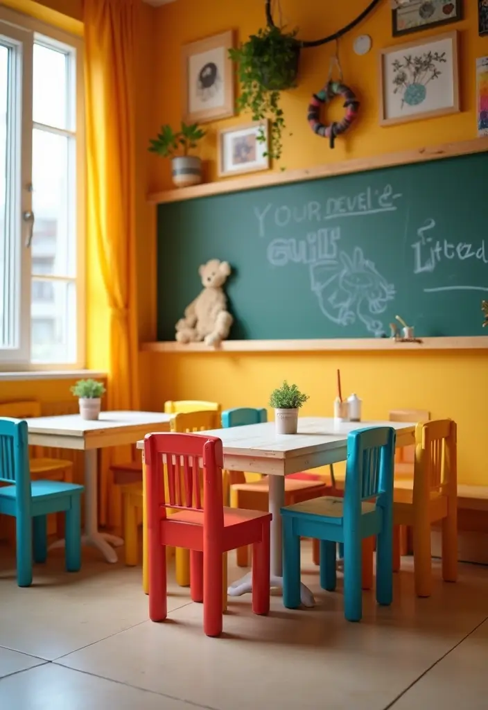45+ Dining Room Design Ideas for a Welcoming Space - 26. Kids' Dining Spaces