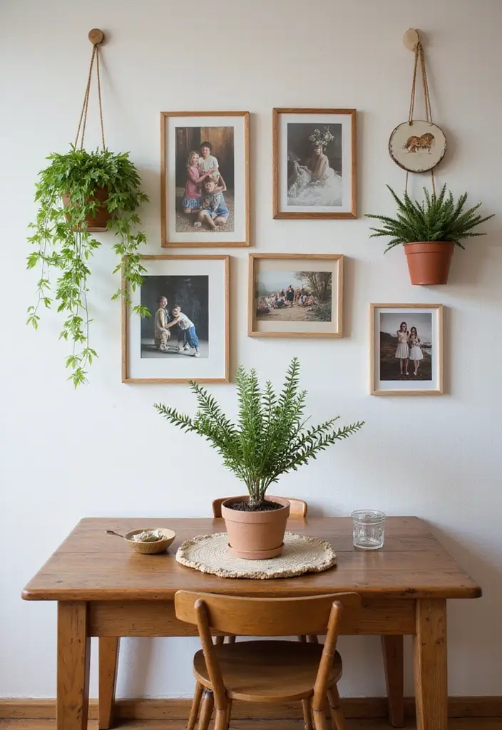 45+ Dining Room Design Ideas for a Welcoming Space - 38. Creative Wall Decor