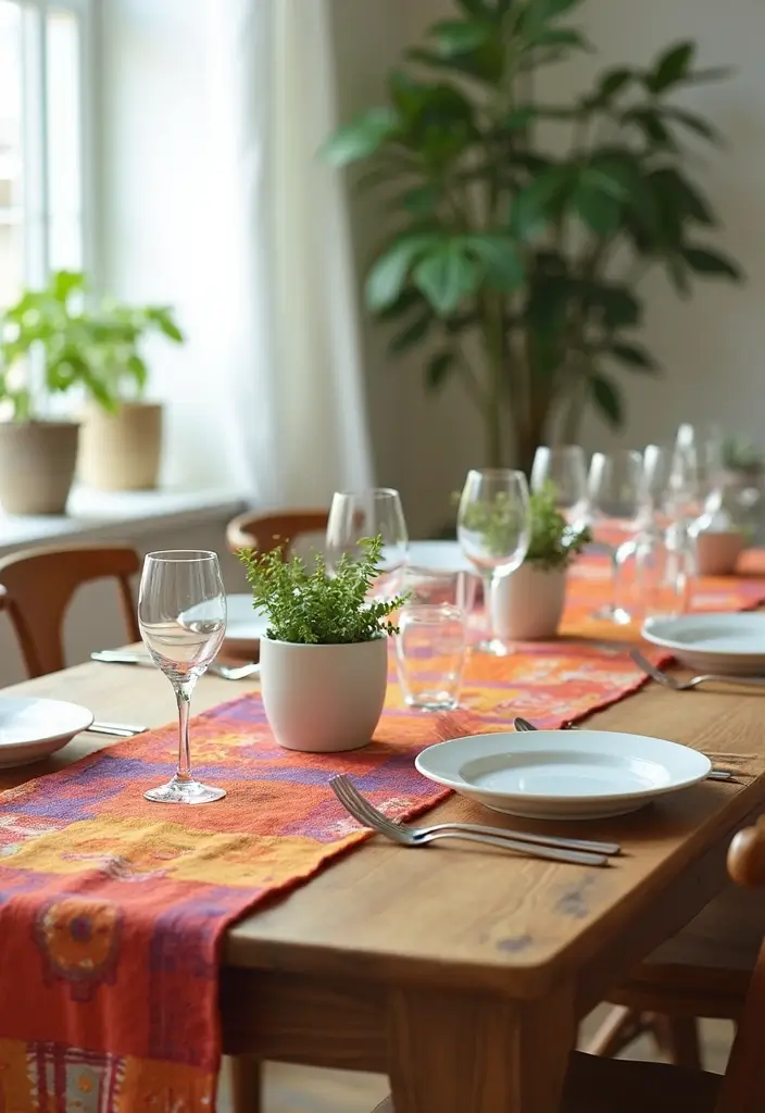 45+ Dining Room Design Ideas for a Welcoming Space - 39. Dining Table Runners