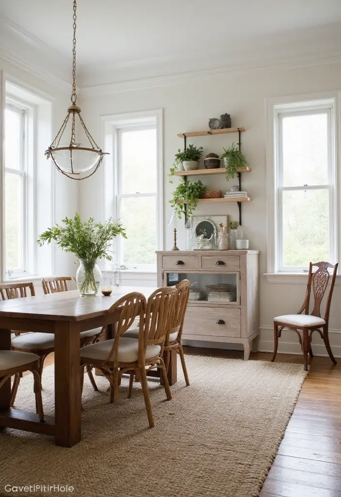 45+ Dining Room Design Ideas for a Welcoming Space - 41. Smart Storage Solutions