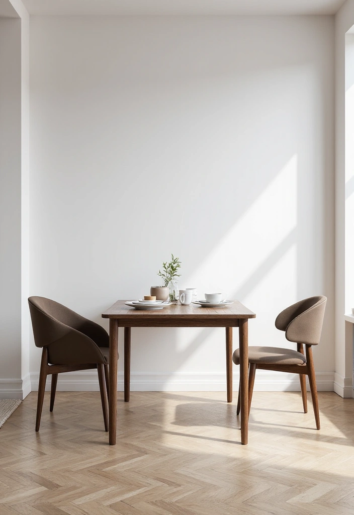 46+ Dining Room Furniture Picks for Comfort and Elegance - 14. Minimalist Dining Set
