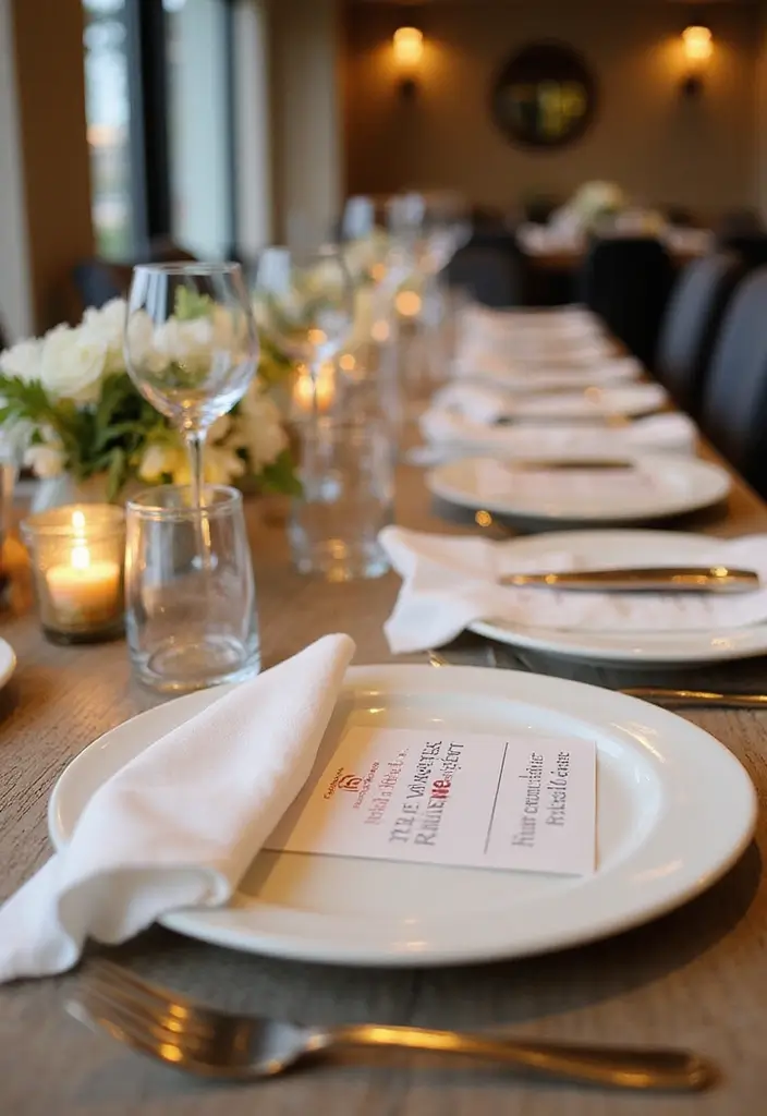 46+ Dining Room Furniture Picks for Comfort and Elegance - 28. Personalized Place Settings