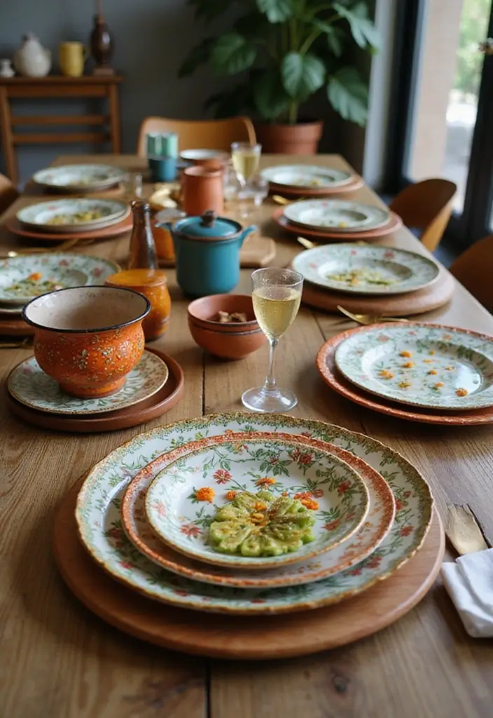 46+ Dining Room Furniture Picks for Comfort and Elegance - 3. Ceramic Dining Tableware