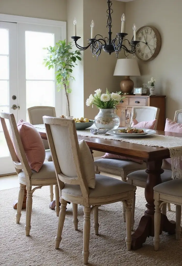 46+ Dining Room Furniture Picks for Comfort and Elegance - 41. Cozy Throw Pillows