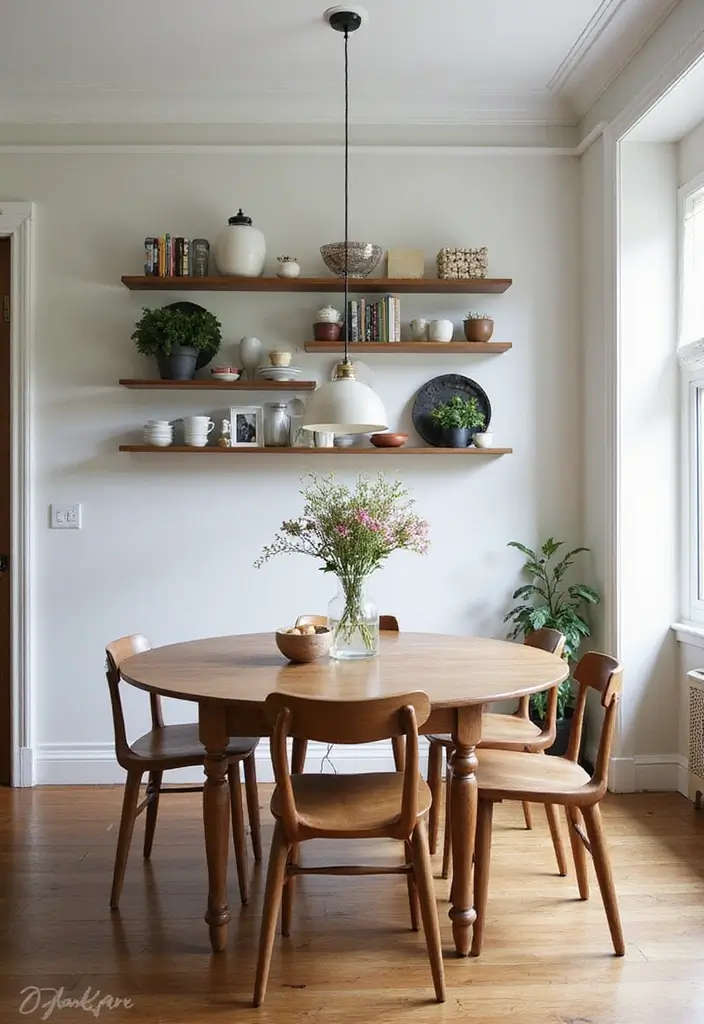 46+ Dining Room Furniture Picks for Comfort and Elegance - 43. Wall-Mounted Storage