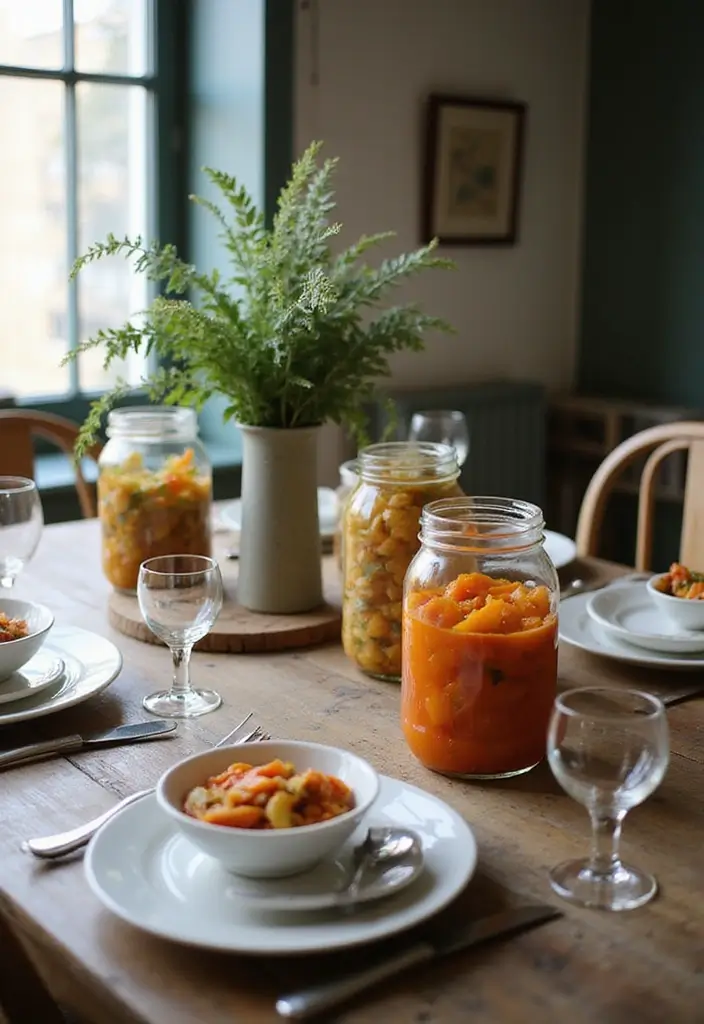 46+ Dining Room Furniture Picks for Comfort and Elegance - 44. Fermenting Jars