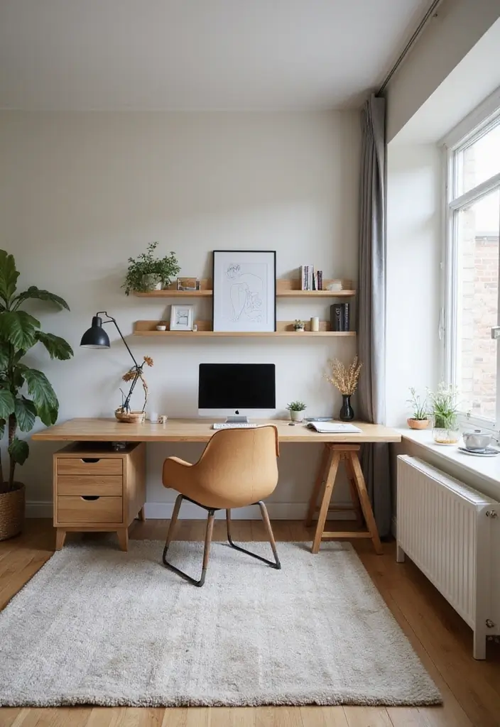 50+ Home Office Decor Ideas for a Stylish Workspace - 16. Flexible and Modular Furniture