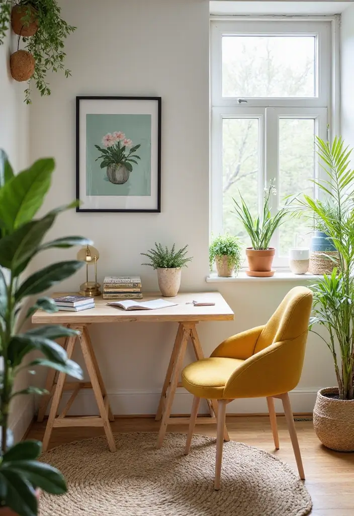 50+ Home Office Decor Ideas for a Stylish Workspace - 20. Seasonal Decor Changes