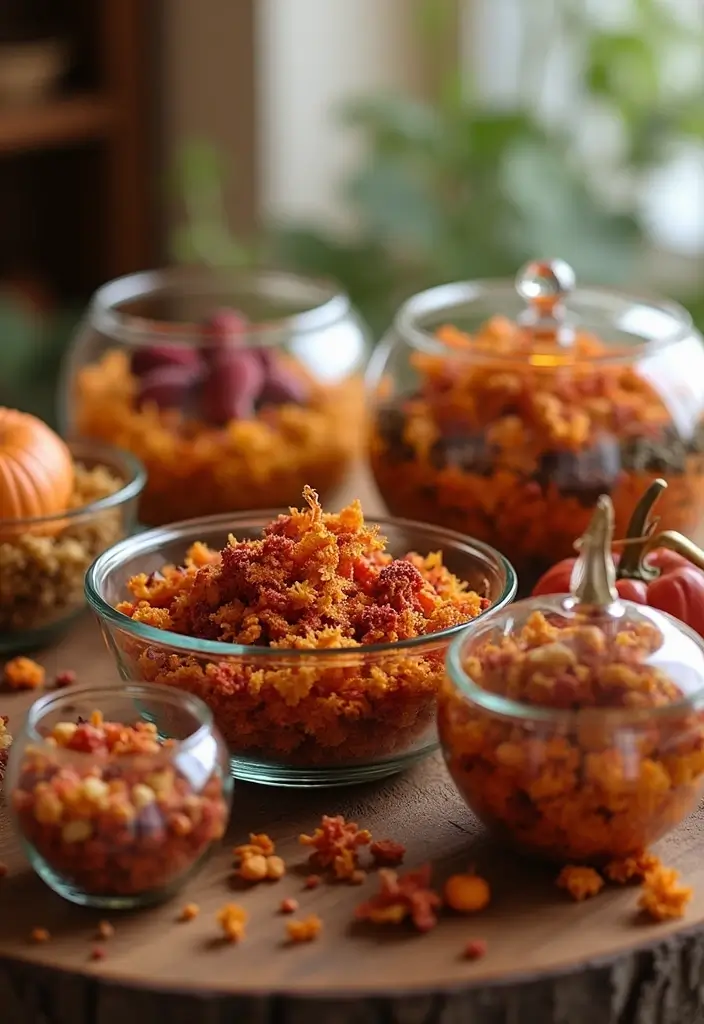56+ Dollar Tree Fall Decor Hacks for Budget-Friendly Style - 30. Decorative Glass Bowls