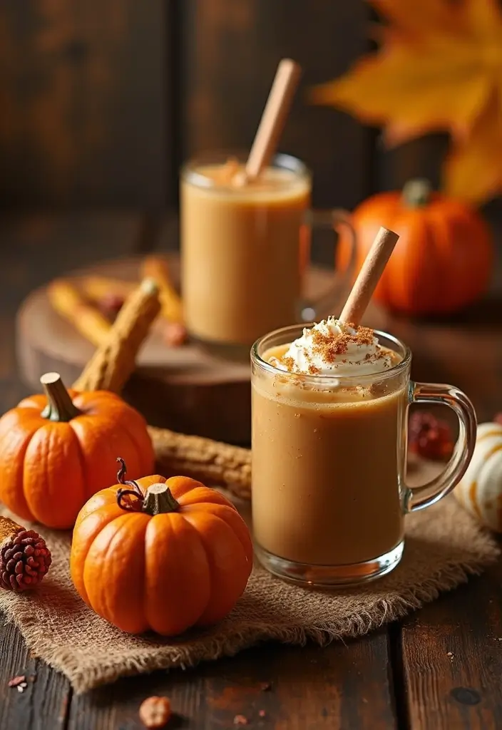 56+ Dollar Tree Fall Decor Hacks for Budget-Friendly Style - 41. DIY Pumpkin Spice Bar