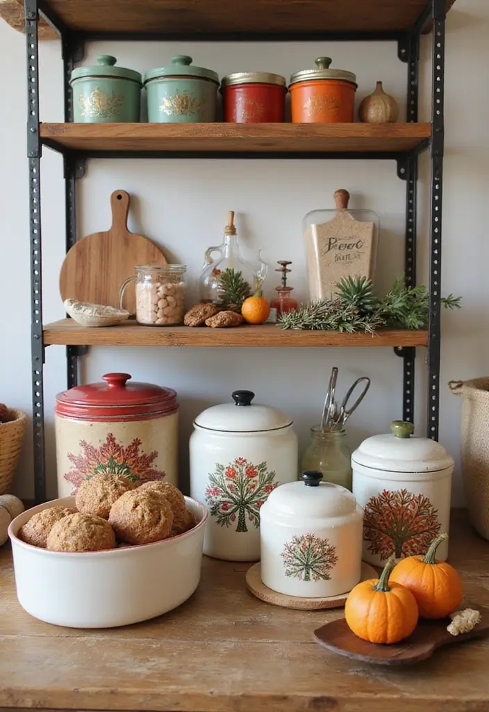 57+ Fall Kitchen Decor Ideas for a Seasonal Refresh - 32. Seasonal Baking Supplies