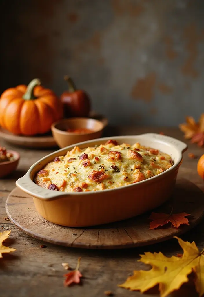 57+ Fall Kitchen Decor Ideas for a Seasonal Refresh - 45. Cozy Casserole Dishes