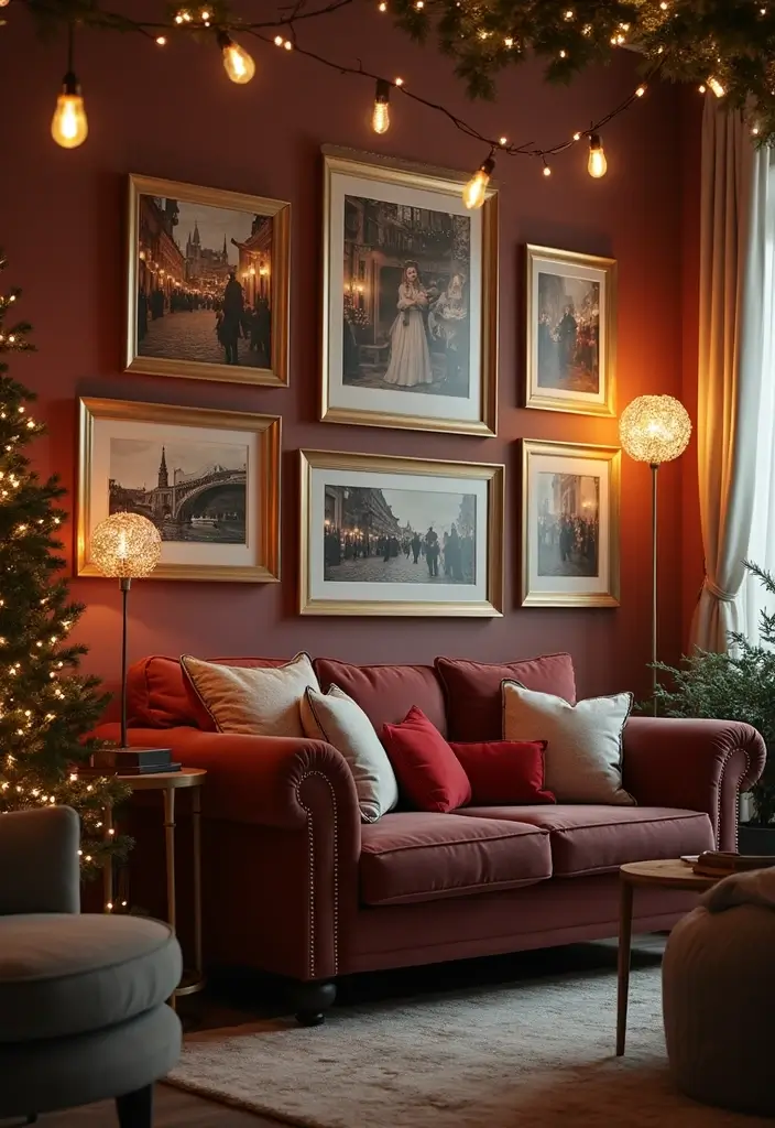 58+ Christmas Wall Art Ideas to Brighten Your Holidays - 58. Classic Christmas Film Scenes