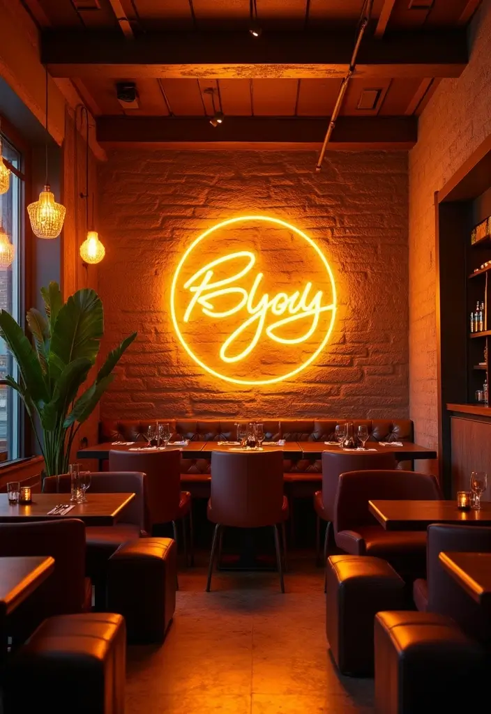 59+ Gold Wall Art Ideas for a Luxurious Touch - 42. Gold Neon Art