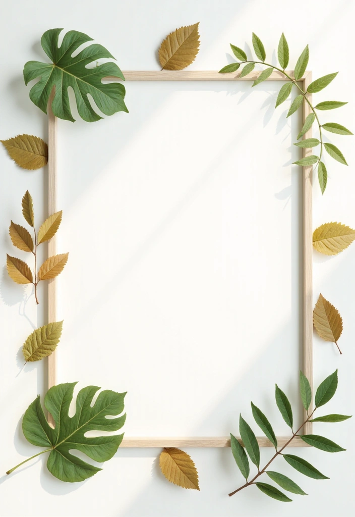 60+ Green Wall Art Ideas to Bring Nature Indoors - 11. Framed Leaves and Foliage