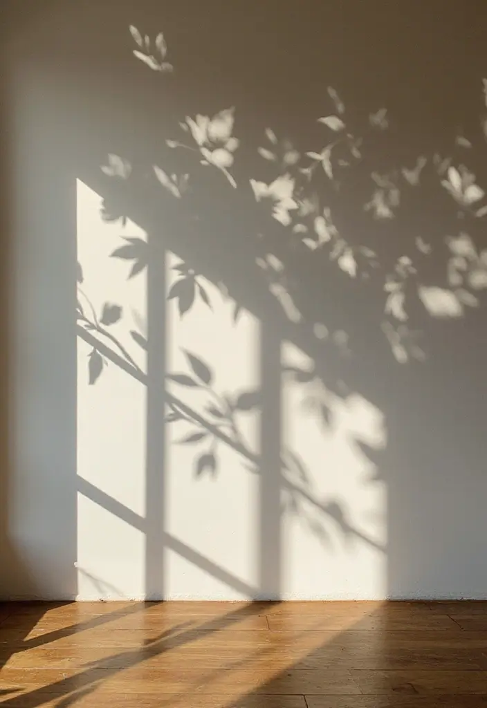 60+ Green Wall Art Ideas to Bring Nature Indoors - 42. Nature Shadows