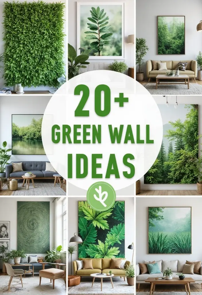 60+ Green Wall Art Ideas to Bring Nature Indoors - Conclusion