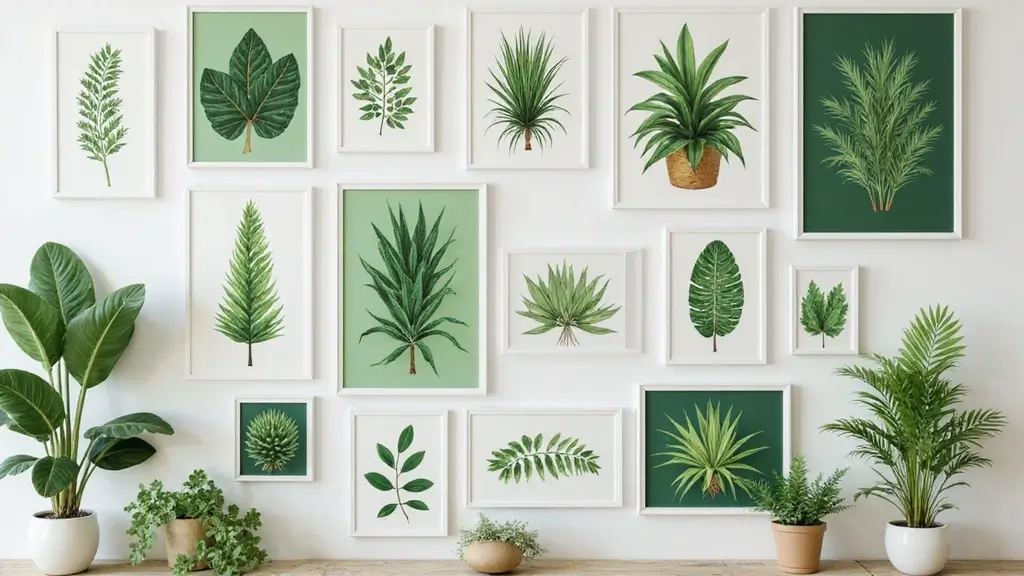60+ Green Wall Art Ideas to Bring Nature Indoors