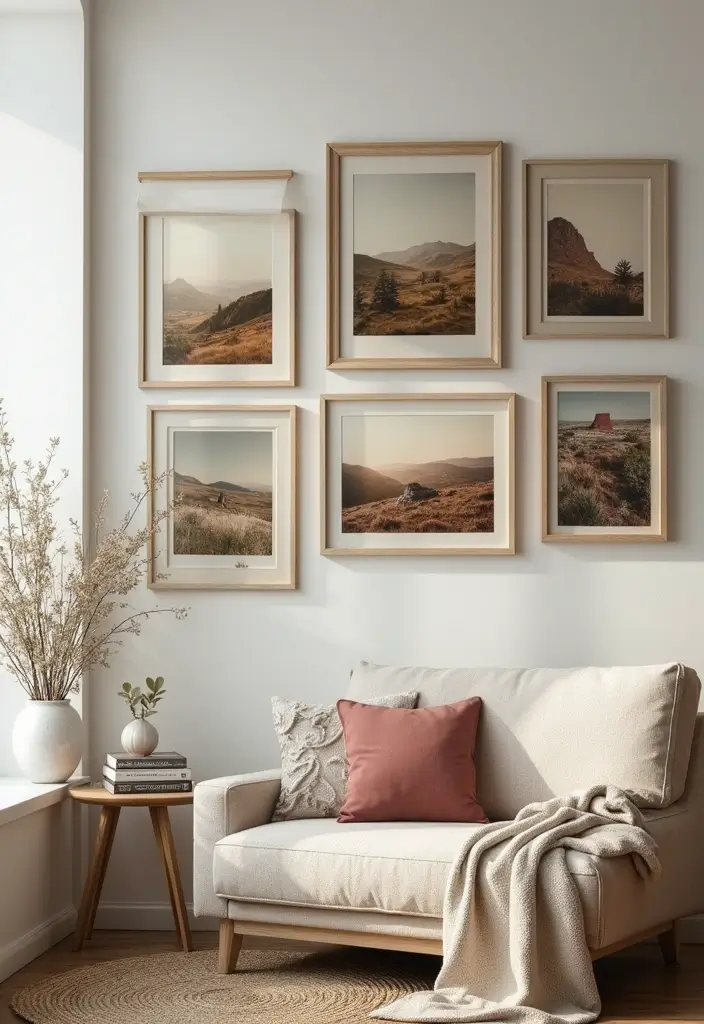 62+ Retro Wall Art Ideas for a Vintage Vibe - 32. Retro Landscape Photography