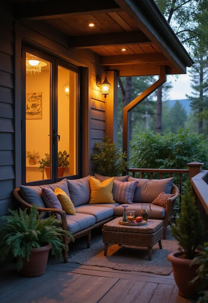 8 Balcony House Design Inspirations to Transform Your Outdoor Living Spaces - 2. Cozy Nook: Furniture Trends for Relaxation