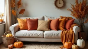 8 Cozy Fall Decor Pillows for Your Sofa
