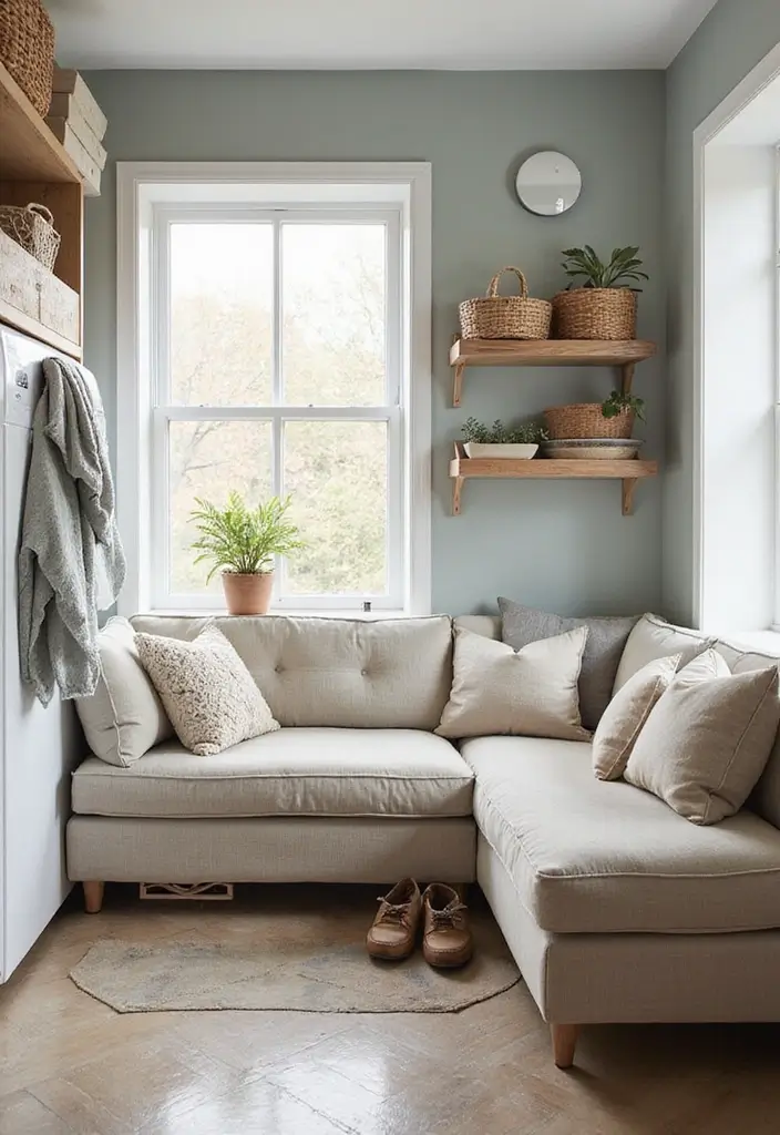 8 IKEA Laundry Room Must-Haves for Stylish Organization - 7. VALLENTUNA Modular Sofa