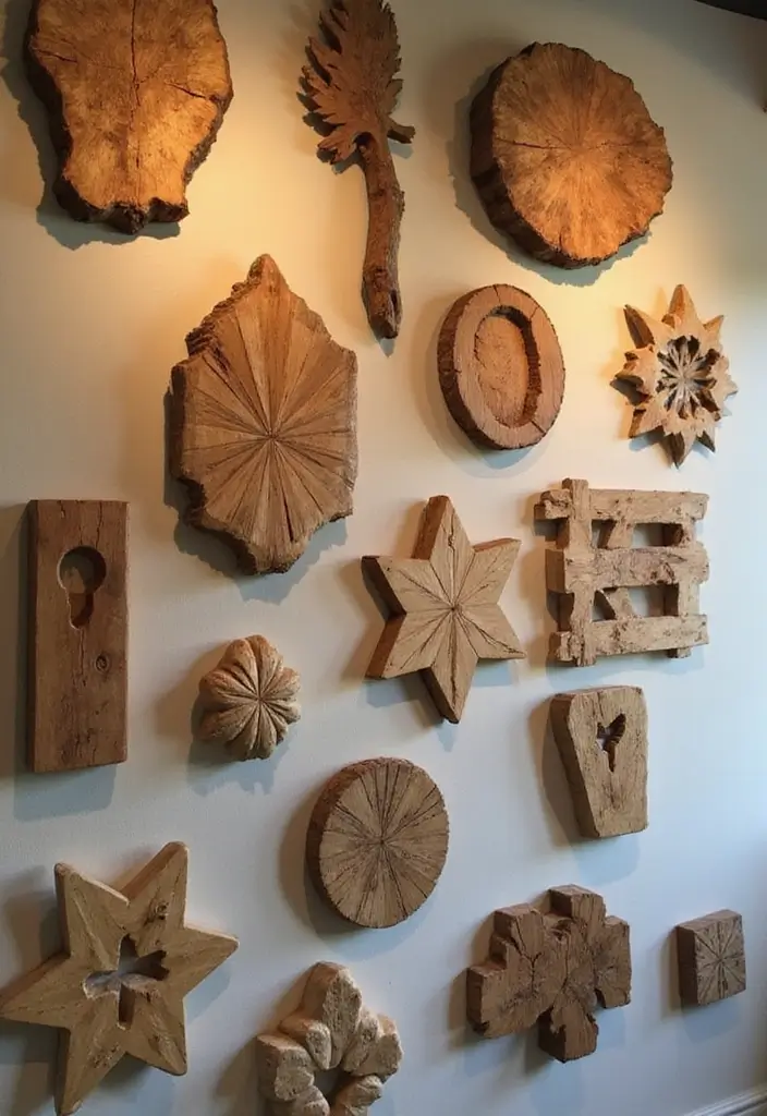 8 Jaw-Dropping Wall Art 3D Ideas - 1. Reclaimed Wood Wonders