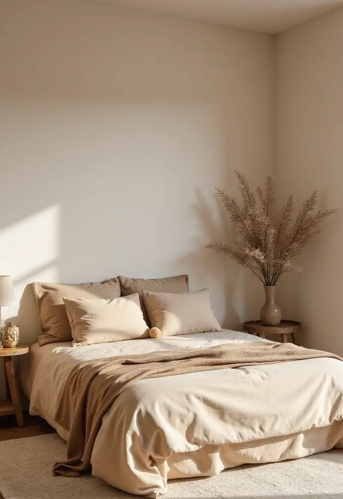 8 Minimalist Home Design Trends for 2025 - 3. Neutral Color Palettes with Earthy Tones
